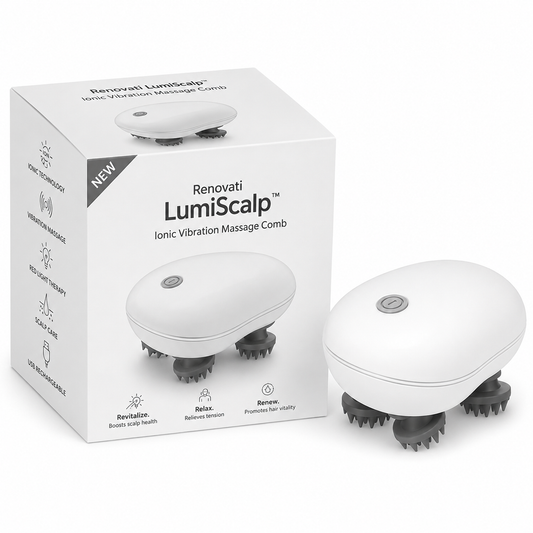 Renovati LumiScalp™ Ionic Vibration Massage Comb