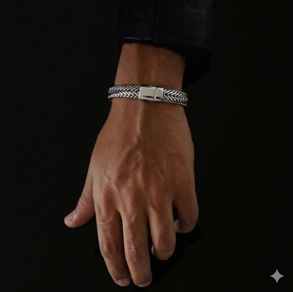Orvex Braided Chain Bracelet