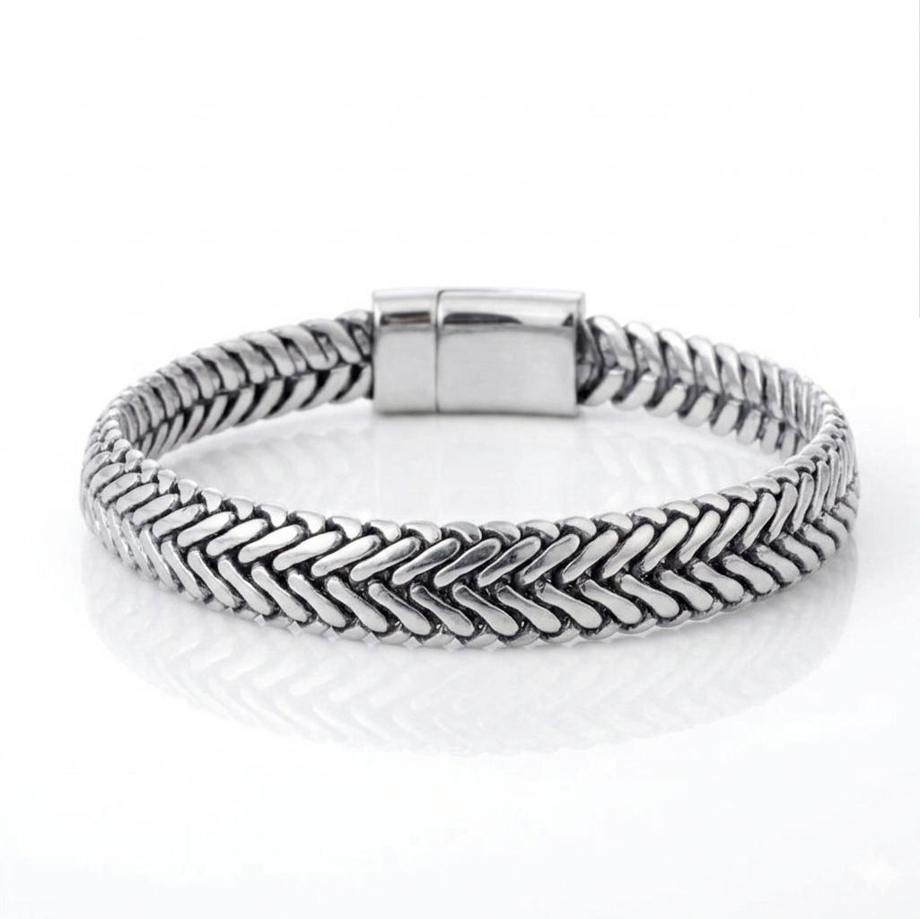 Orvex Braided Chain Bracelet