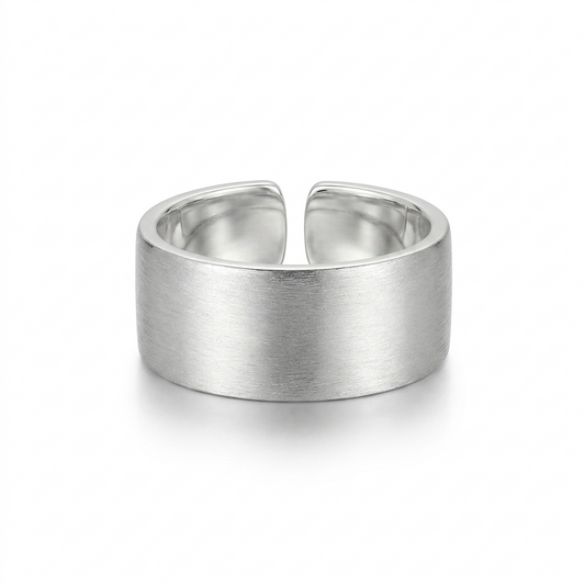 Soren Minimal Silver Band