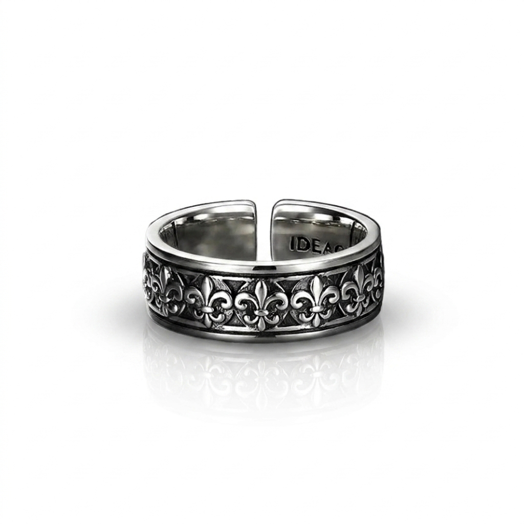 Kaelion Royal Fleur Silver Ring