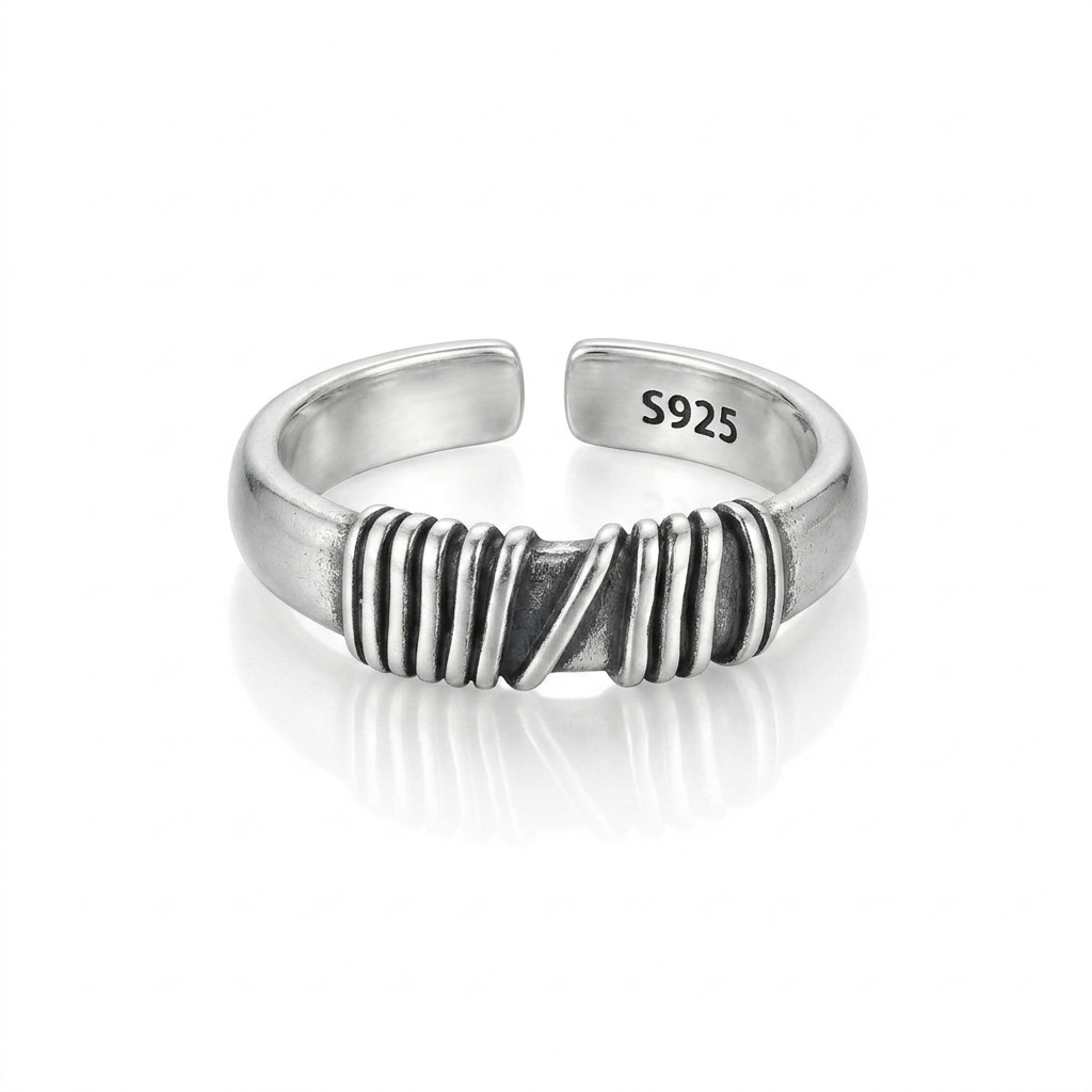 Valen – Sterling Silver Solid Ring