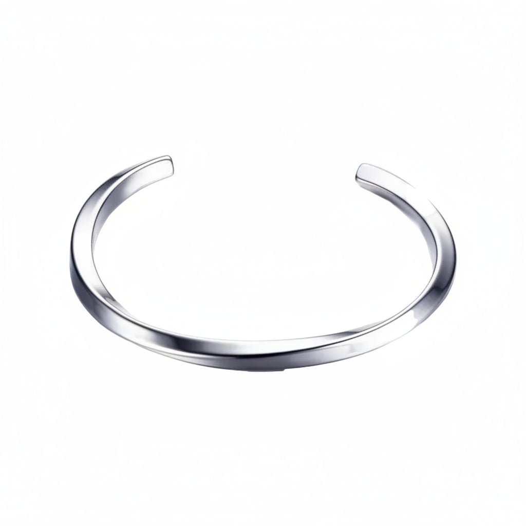 Vaelion – Sterling Silver Braided Bracelet 4mm