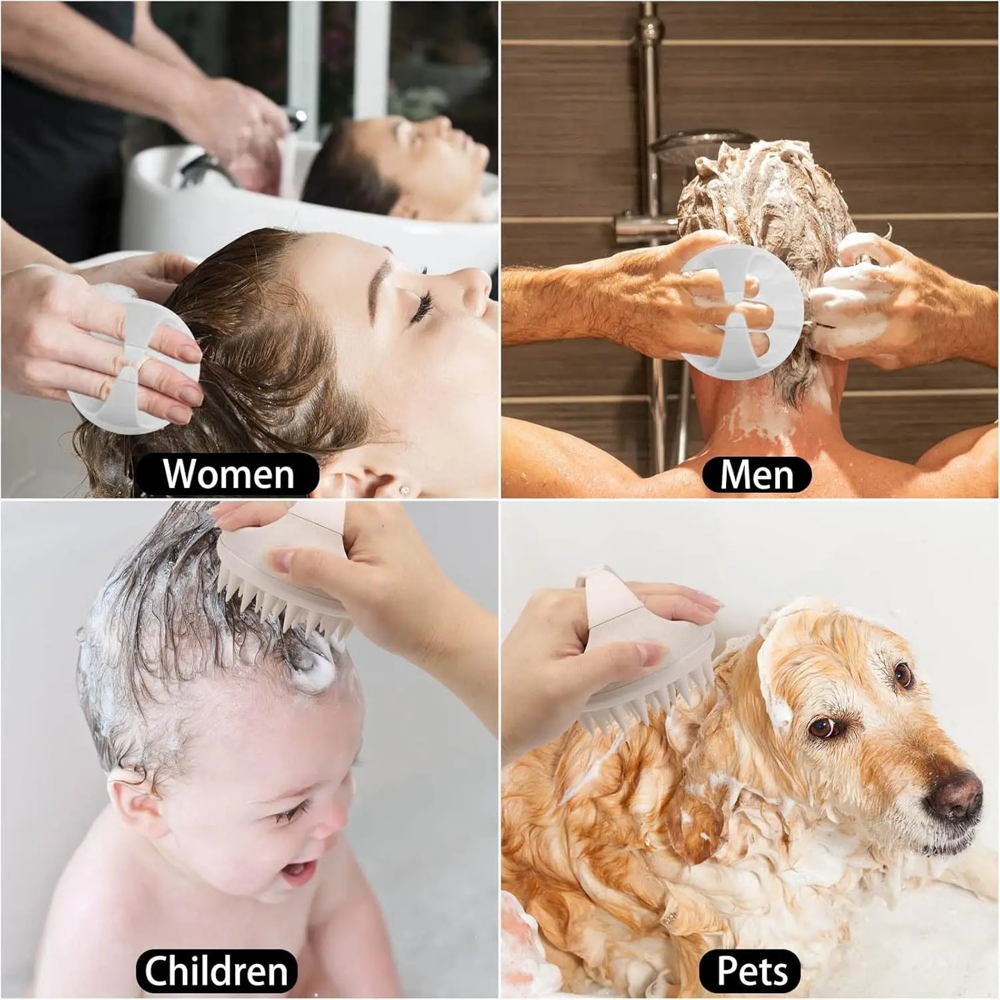 Renovati ScalpSpa™  Silicone Massage & Cleansing Brush