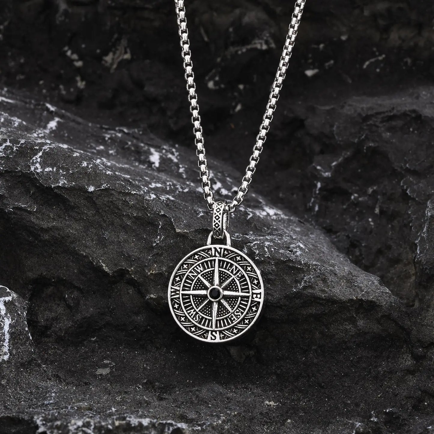 Veyron Compass Necklace