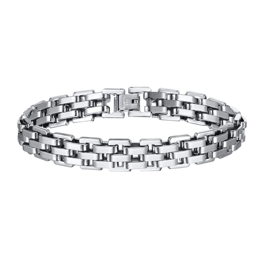Marek Watchband Shaped Chain Bracelet