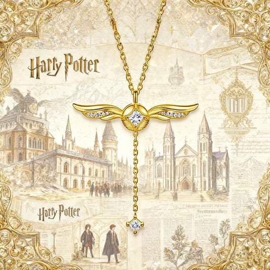 Harry Potter x Valiery Golden Snitch Sterling Silver Necklace