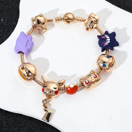 Valiery Pokemon Monster Trainer Charm Bracelet