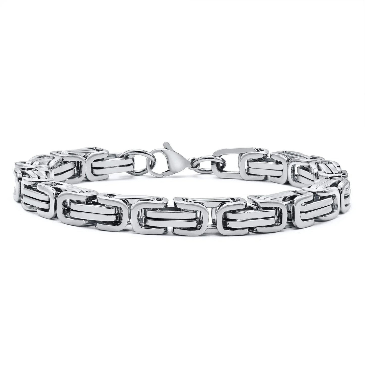 Obsidian Chain Bracelet