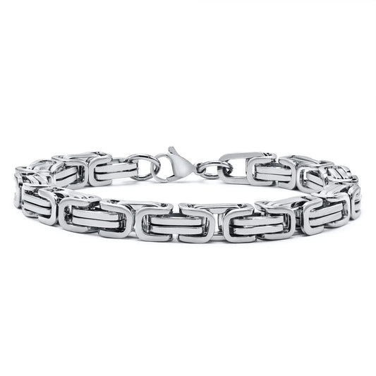 Obsidian Chain Bracelet