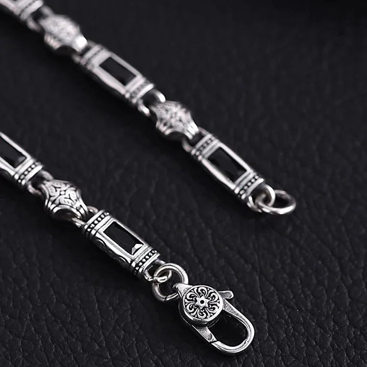 Valenox – Brushed Silver Bangle
